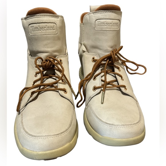 Timberland Men's FlyRoam Sport Hiker Boot Buttermilk A10S8 Size 12 - Picture 1 of 7